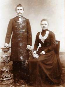 F46 Johan Antoni van Ark met echtgenote Houtzagers